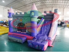 Exciting Fun Inflatable Purple Mini Bouncer Combo