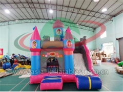 Children Tunnel Games Inflatable Cartoon Mini Jumping Castle Combo