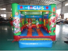 Inflatable Circus Mini Bouncer Paracute Ride & Rocket Ride