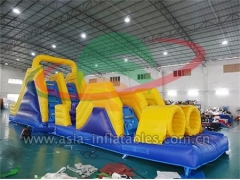 Outdoor Inflatable Obstacle Course Run Games With Factory Price