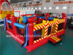 Inflatable Fire Truck Bouncer Playground,Sumo Costumes Wholesale
