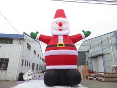 Fantastico Babbo Natale gonfiabile 12m