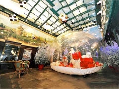 New Types Inflatable Snow Globe for Christmas Holiday Decoration with wholesale price