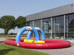 Hot Selling Inflatable Racing Track ,Go Karts Track,Inflatable Race Track Game