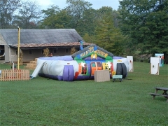 Party Use The Haunted House Inflatable​ Maze