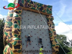 Indoor Inflatable Air Rock Mountain Climbing Wall, Inflatable Climbing Walls Sport Games & Fun Derby Horse Race