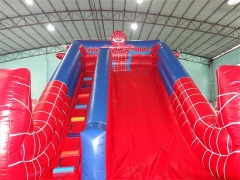 20 Foot Inflatable Spiderman Slide