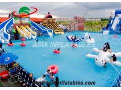 Inflatable Metal Frame Swimming Pool
