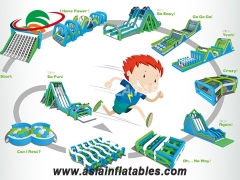 Inflatable 5k Obstacle Course For Children And Adult
