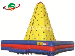 Challenge Rock Climbing Wall Inflatable Sticky Mountain Climbing For Sale & Interactive Sports Games
