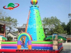Giochi gonfiabili stupefacenti, torre gonfiabile della parete di arrampicata e giochi sportivi interattivi